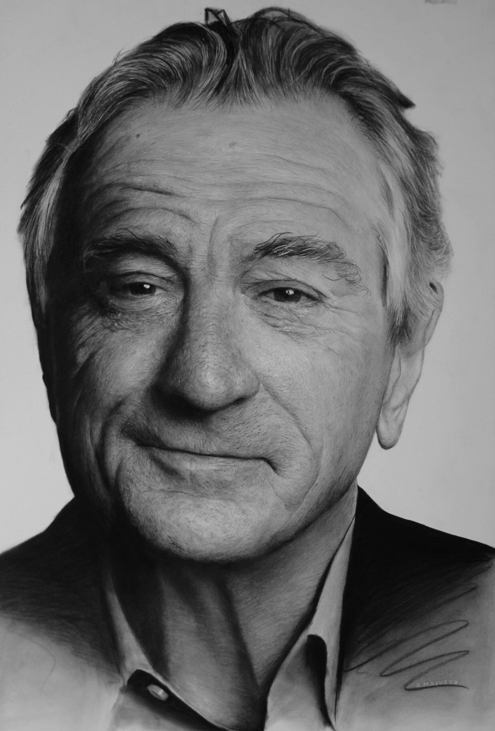 Ritratto iperrealistico di Robert De Niro